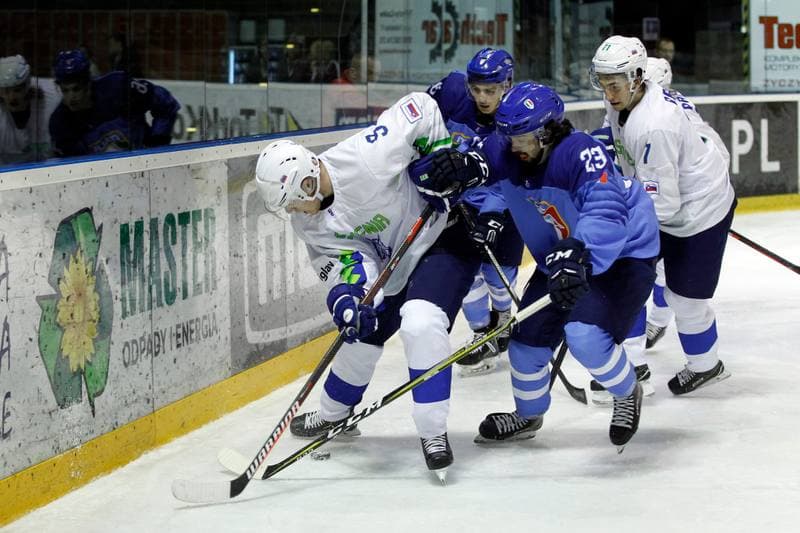 Ice Hockey. U20 World Championship Division I. Italy - Slovenia. 08.12.2018