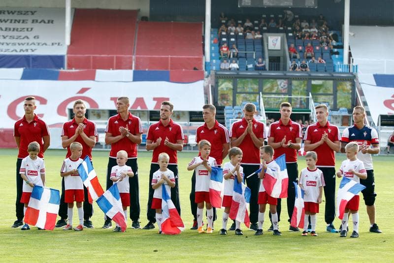 Football. Gornik Zabrze. Team Presentation. 26.07.2016