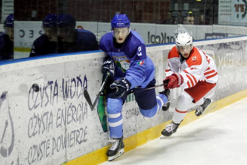 Ice Hockey. U20 World Championship Division 1B. Poland - Italy. 09.12.2018