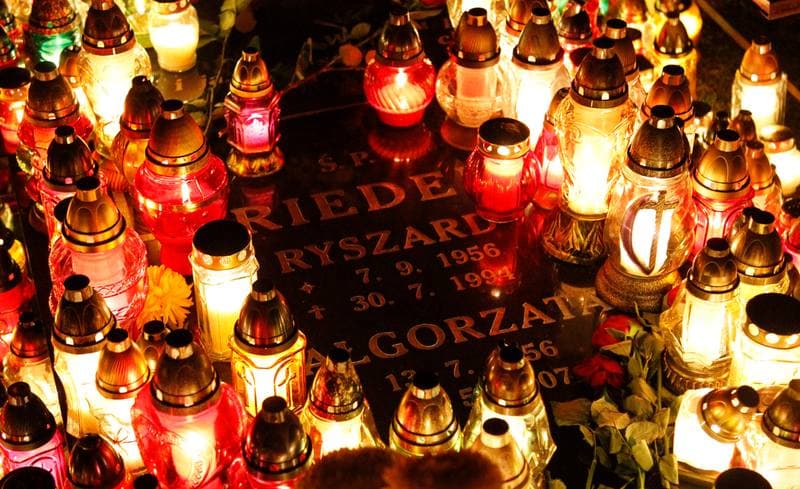 All Saints' Day. Tychy. 01.11.2015