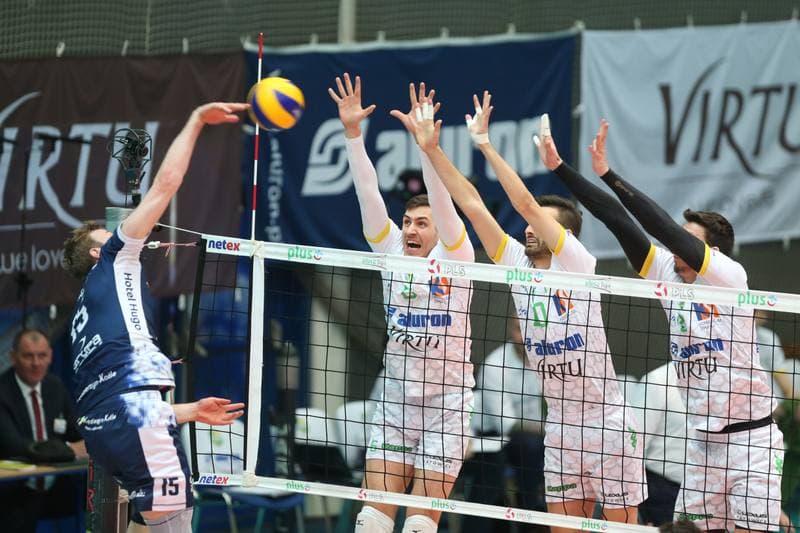 Volleyball. PlusLiga. Aluron Virtu Warta Zawiercie - ZAKSA Kedzierzyn-Kozle. 17.04.2019