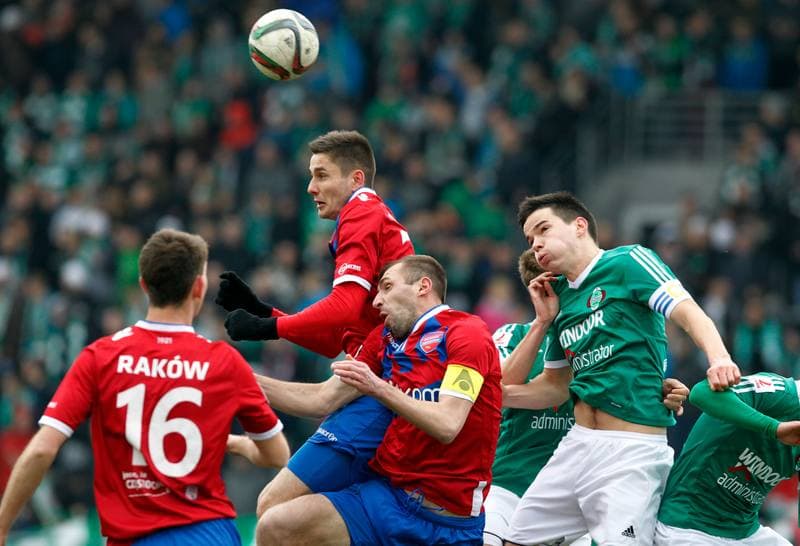 Football. II Liga. Radomiak Radom - Rakow Czestochowa. 05.03.2016