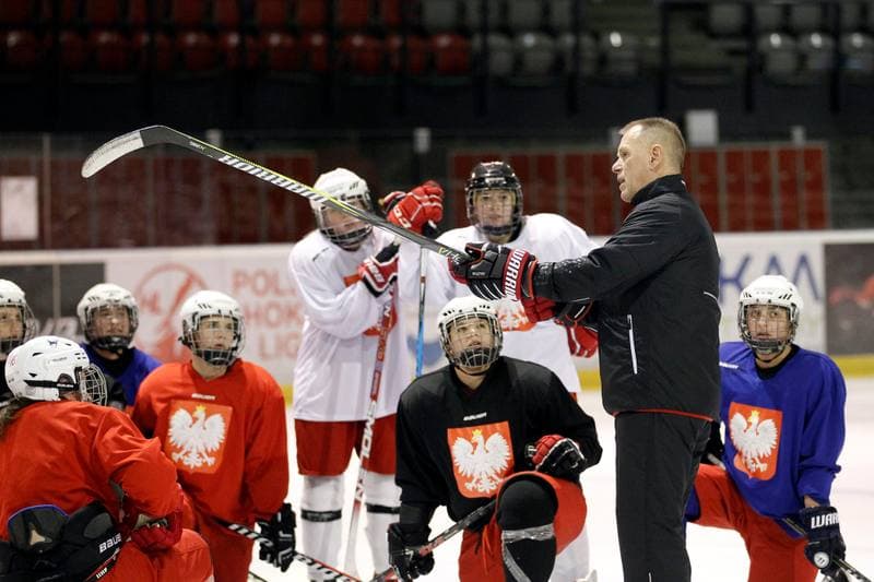 Ice Hockey. Poland national team. Training. 28.12.2018
