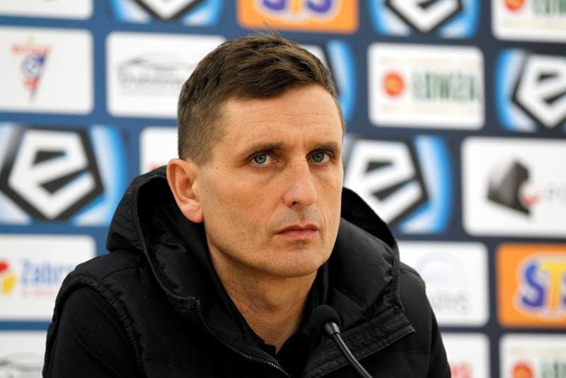 Football. Gornik Zabrze. Press Conference. 11.01.2019