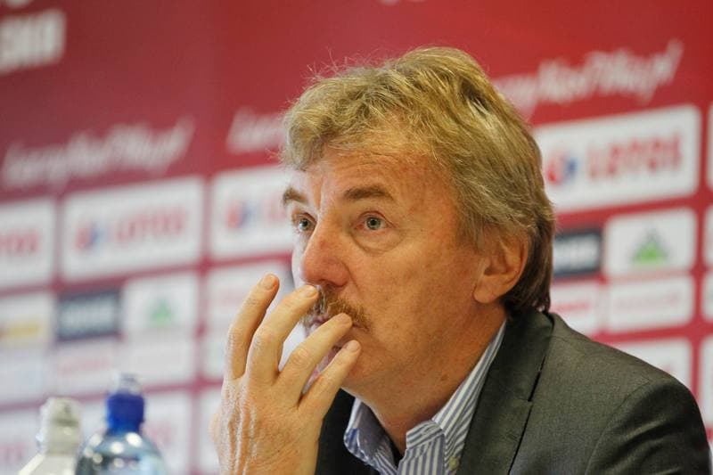 Football. Poland national team. Press Conference. 10.10.2018