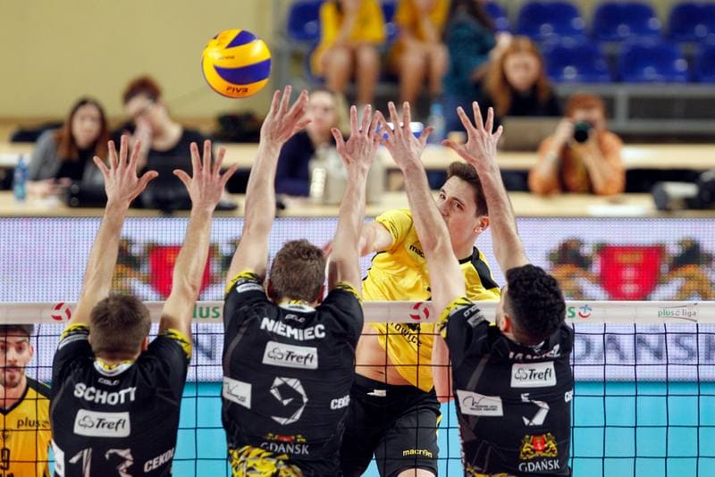 Volleyball. PlusLiga. GKS Katowice - Trefl Gdansk. 11.01.2019