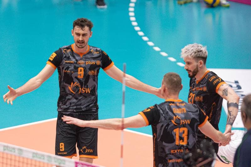 Volleyball. PlusLiga. Aluron CMC Warta Zawiercie - Jastrzebski Wegiel. 24.04.2024