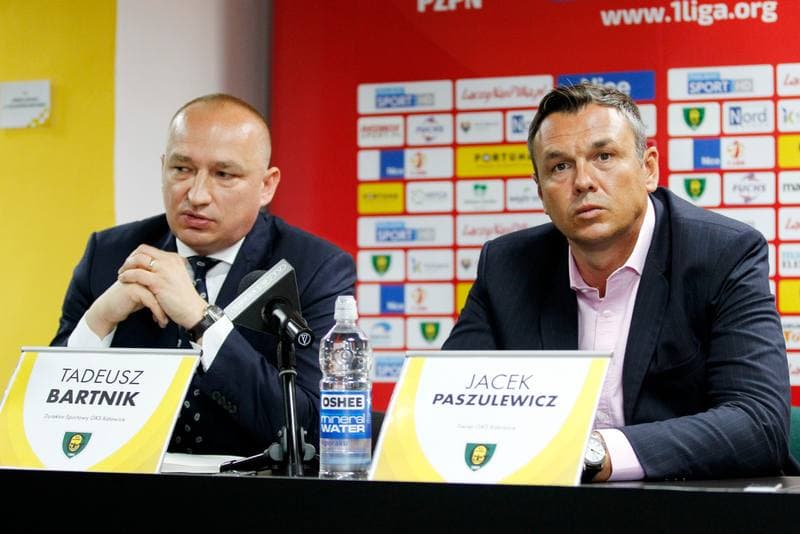 Football. GKS Katowice. Press Conference. 21.06.2018