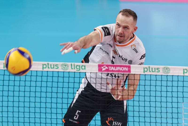 Volleyball. PlusLiga. Jastrzebski Wegiel - PGE GiEK Skra Belchatow. 09.02.2025