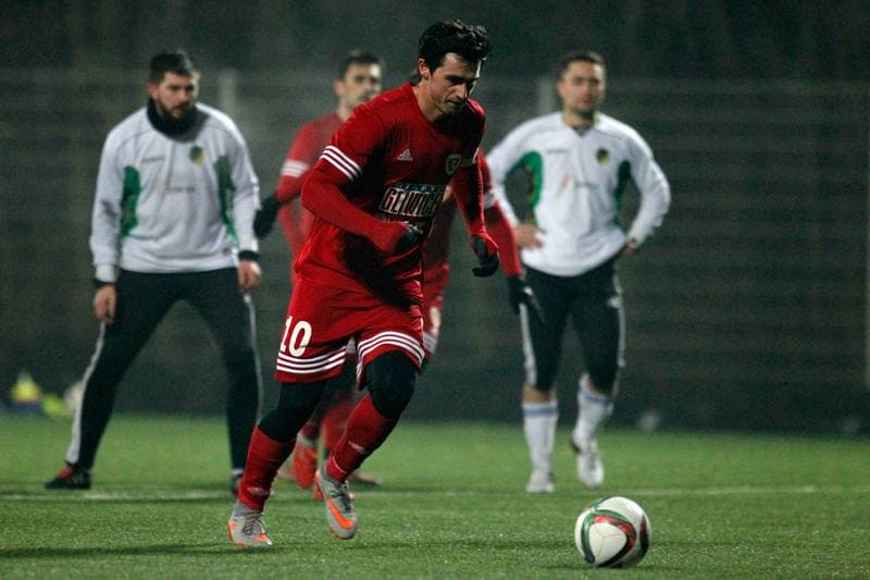 Football. Sparing. Piast Gliwice - Pniowek Pawlowice. 14.01.2016
