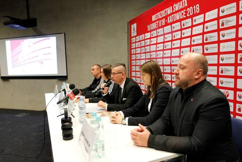 Ice Hockey. Poland. Press Conference. 05.01.2018