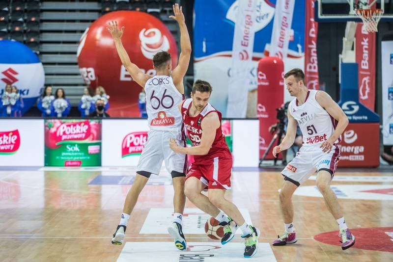 Basketball. Friendly Match. Poland - Latvia. 18.06.2021