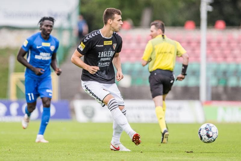 Football. Fortuna I Liga. Zaglebie Sosnowiec - Puszcza Niepolomice. 12.09.2021