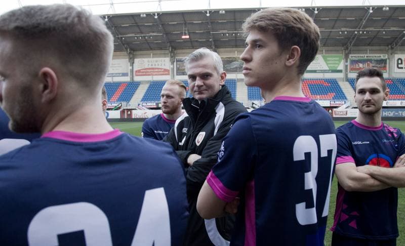 Football. Pilkarski Diament. Press Conference. 02.02.2016