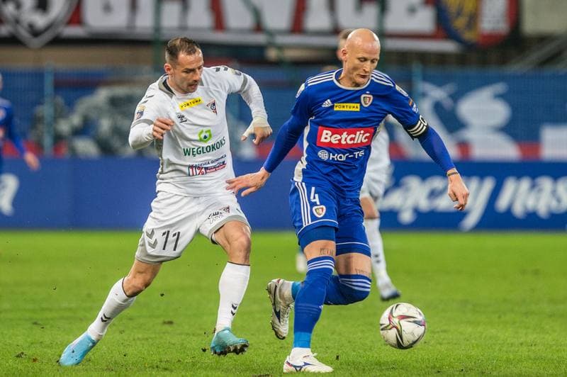 Football. Fortuna Puchar Polski. Piast Gliwice - Gornik Zabrze. 09.02.2022