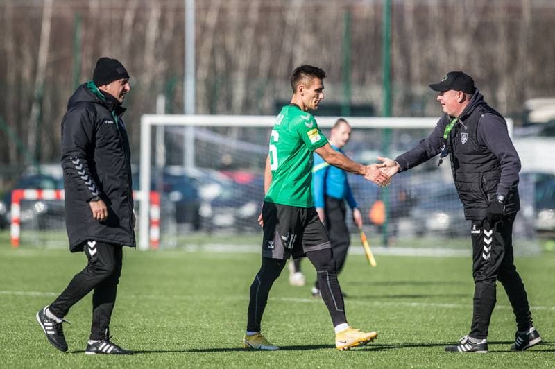 Football. Sparing. GKS Katowice - Garbarnia Krakow. 12.02.2022