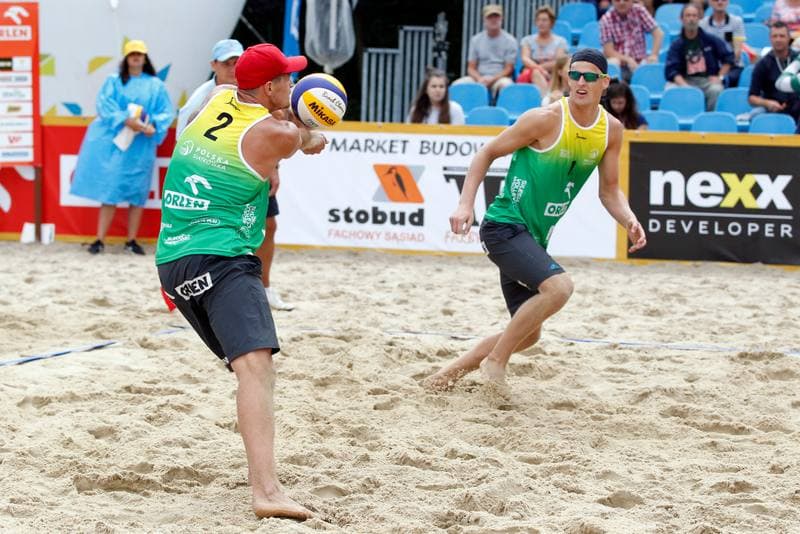 Beach Volleyball. Orlen Mistrzostwa Polski. Maciej Rudol - Michal Chwieduk. 13.08.2017