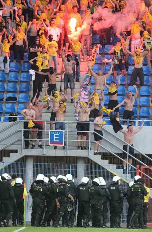Football. I liga. Piast Gliwice - GKS Katowice. 20.05.2012