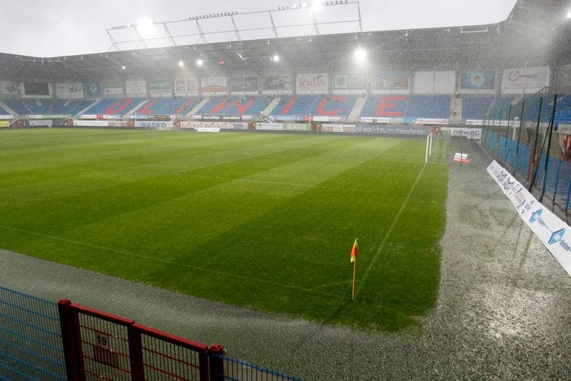 Football. UEFA Europa League. Ruch Chorzow - Esbjerg FB. 31.07.2014