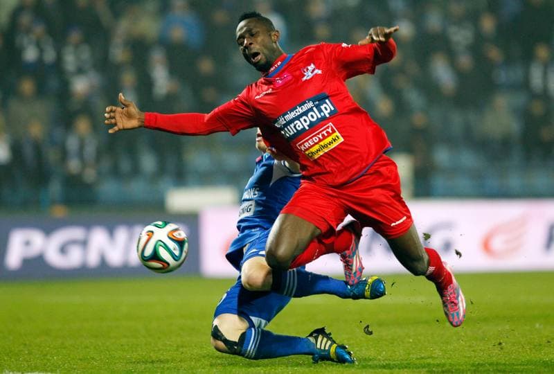 Football. T-Mobile Ekstraklasa. Ruch Chorzow - Podbeskidzie Bielsko Biala. 08.12.2014