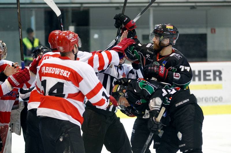 Ice Hockey. Polska Hokej Liga. Comarch Cracovia - GKS Tychy. 31.03.2017