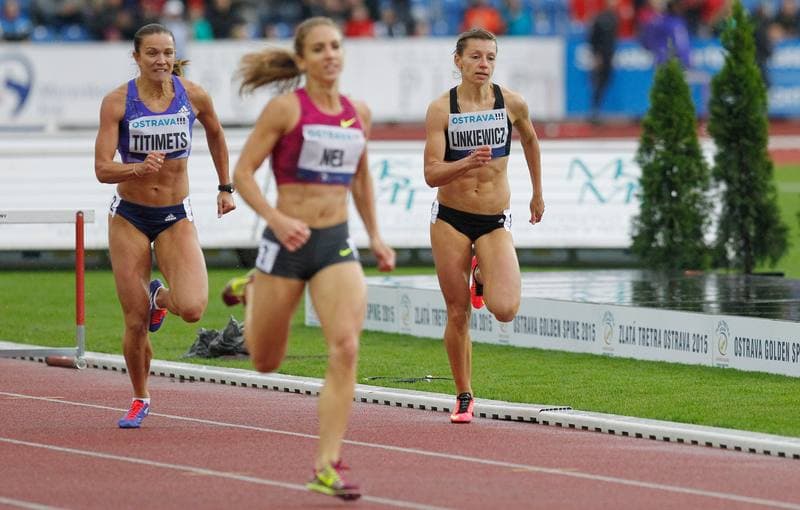 Athletics. IAAF Golden Spike. Joanna Linkiewicz. 26.05.2015