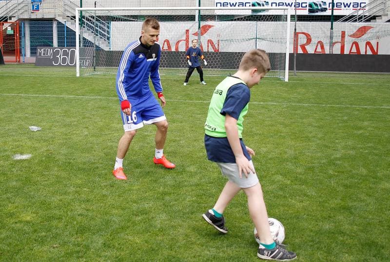 Football. Piast Gliwice. Press Conference. 27.05.2015