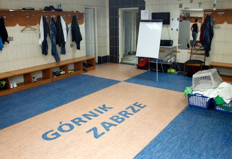Football. Gornik Zabrze. Press Conference. 01.07.2015