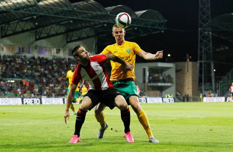 Football. UEFA Europa League. MSK Zilina - Athletic Club. 20.08.2015