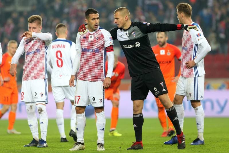 Football. Lotto Ekstraklasa. Gornik Zabrze - Zaglebie Lubin. 28.10.2018