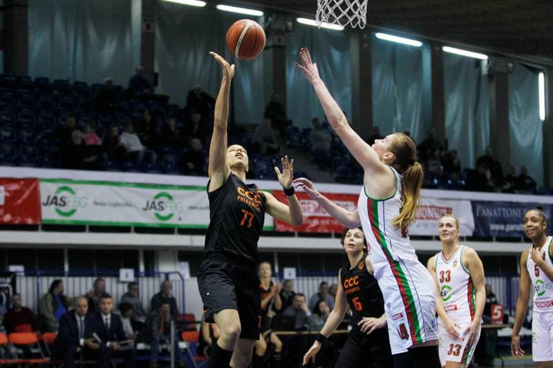 Basketball. EBLK. JAS-FBG Zaglebie Sosnowiec - CCC Polkowice. 27.01.2018