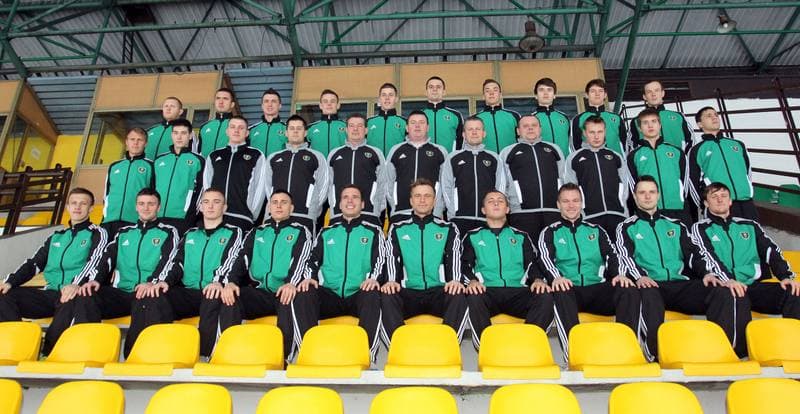 Football. GKS Katowice. Training. 14.02.2013