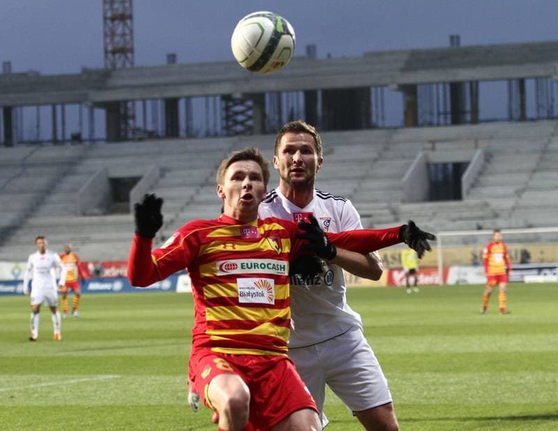 Football. T-Mobile Ekstraklasa. Gornik Zabrze - Jagiellonia Bialystok. 03.03.2013