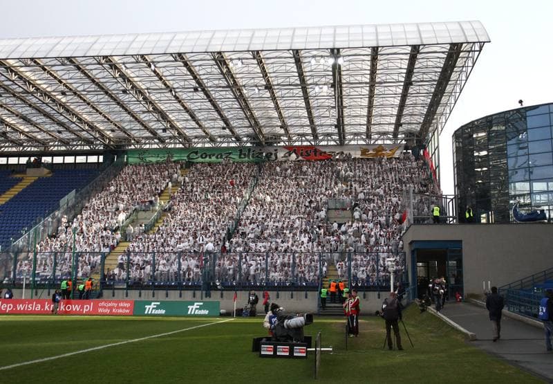 Football. T-mobile Ekstraklasa. Wisla Krakow - Legia Warsaw. 13.04.2013