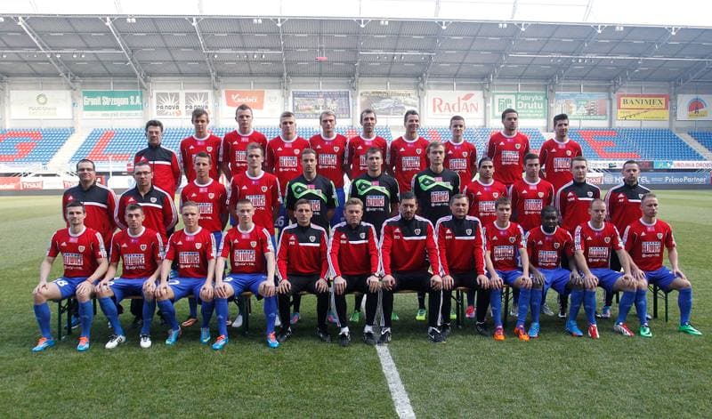Football. Piast Gliwice. Training. 06.02.2014