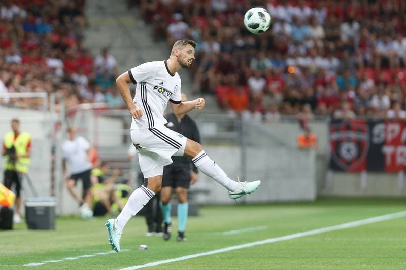 Football. UEFA Champions League. Spartak Trnava - Legia Warsaw. 31.07.2018