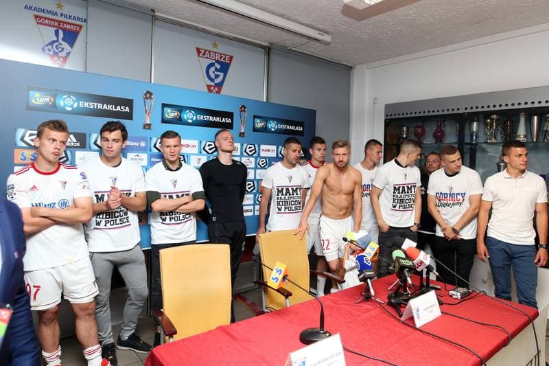 Football. Lotto Ekstraklasa. Gornik Zabrze - Wisla Krakow. 20.05.2018