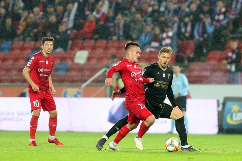 Football. Lotto Ekstraklasa. Gornik Zabrze - Zaglebie Sosnowiec. 29.04.2019