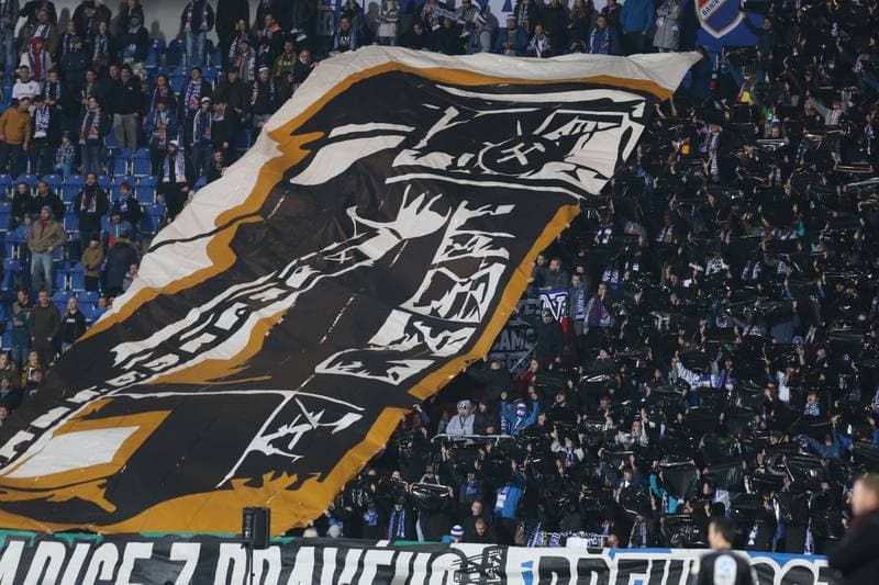 Football. Het Liga. Banik Ostrava - MFK Karvina. 25.11.2017