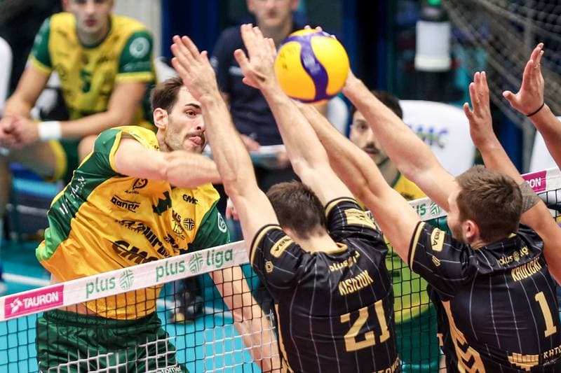 Volleyball. PlusLiga. Aluron CMC Warta Zawiercie - GKS Katowice. 02.10.2024