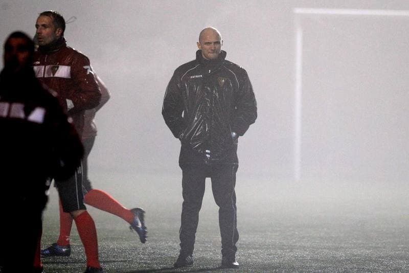 Football. Zaglebie Sosnowiec. Training. 11.01.2016