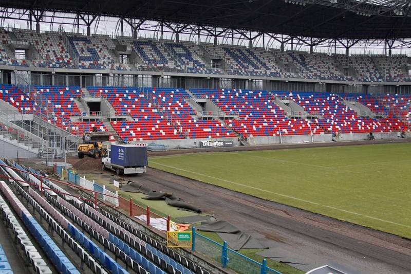 Football. Gornik Zabrze. Press Conference. 01.02.2016