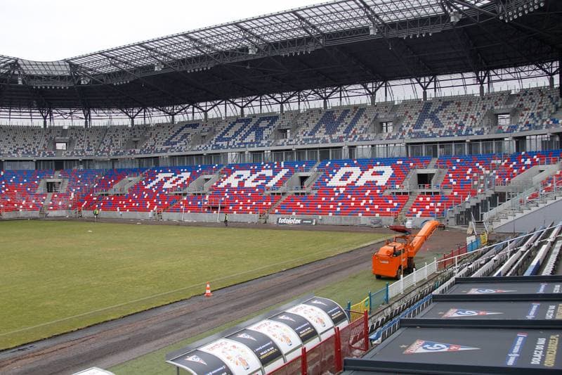 Football. Gornik Zabrze. Press Conference. 01.02.2016