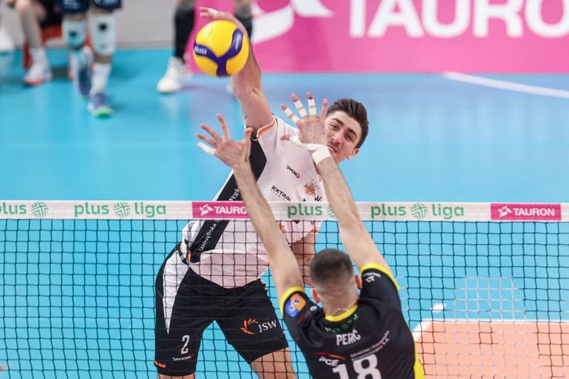 Volleyball. PlusLiga. Jastrzebski Wegiel - PGE GiEK Skra Belchatow. 09.02.2025