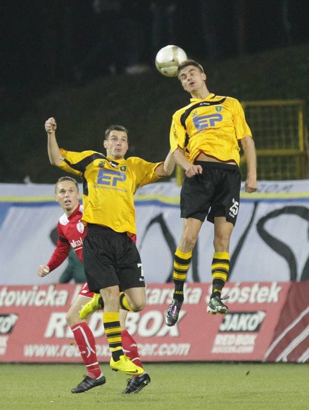 Football. I liga. GKS Katowice - LKS Lodz. 05.08.2012