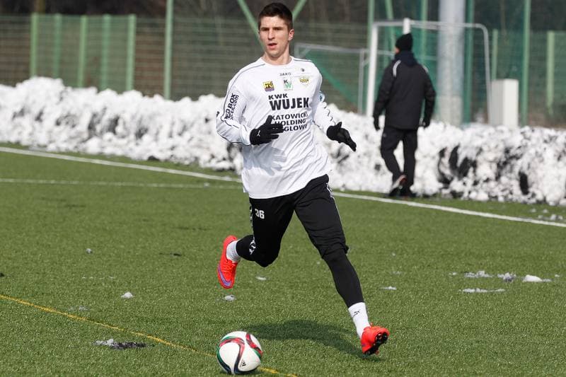 Football. Sparing. Rozwoj Katowice - Rekord Bielsko Biala. 20.02.2016