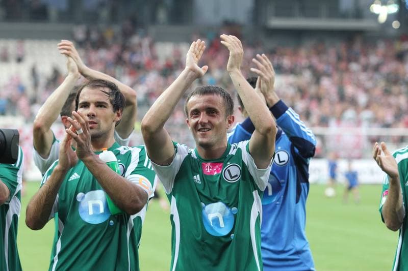 Football. T-Mobile Ekstraklasa. Cracovia Krakow - Legia Warsaw. 07.08.2011