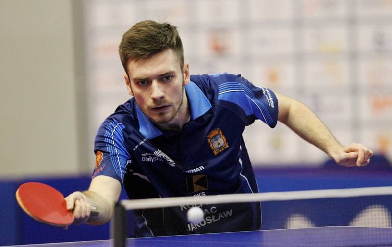 Table Tennis. Superliga. Polonia Bytom - PKS Kolping Frac Jaroslaw. 10.03.2016