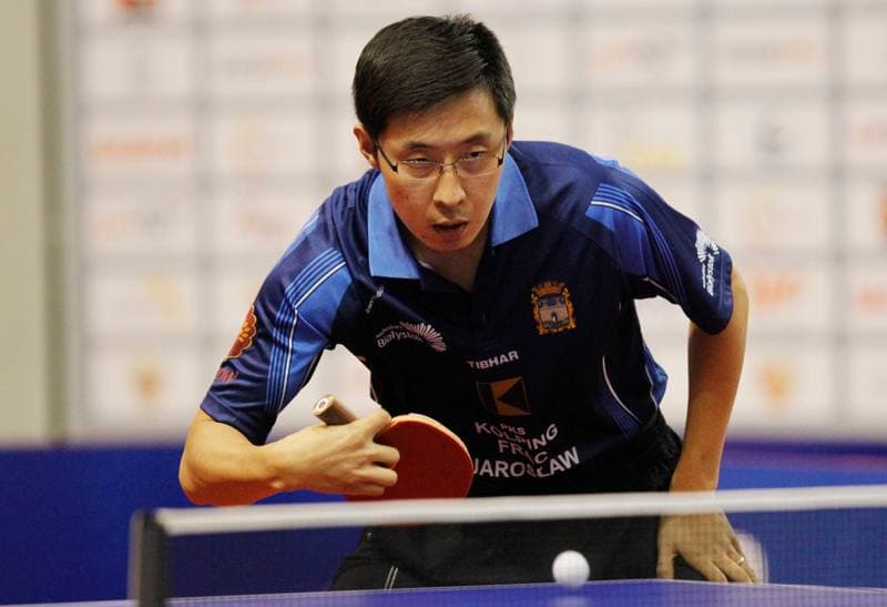 Table Tennis. Superliga. Polonia Bytom - PKS Kolping Frac Jaroslaw. 10.03.2016