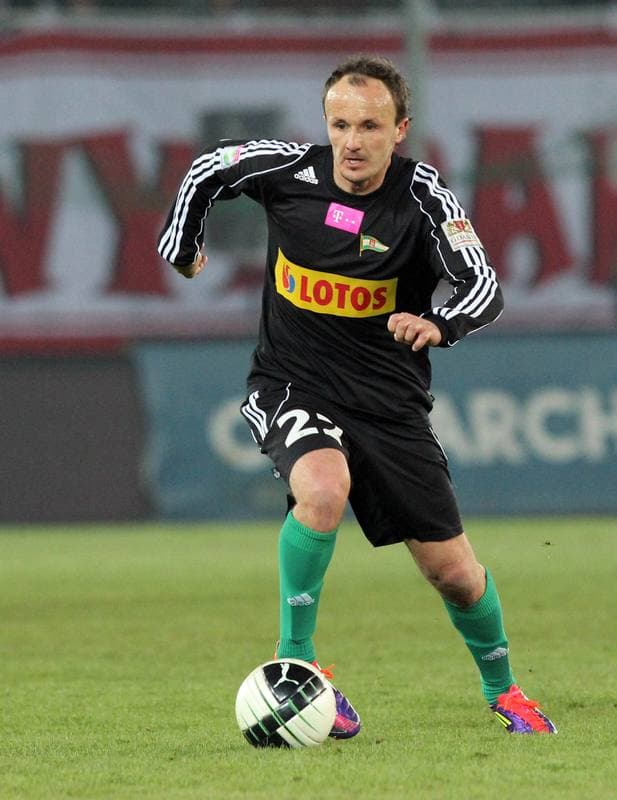 Football. T-Mobile Ekstraklasa. Cracovia Krakow - Lechia Gdansk. 18.02.2012